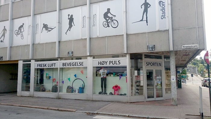 Sporten Eidsvoll - din sportsbutikk på Eidsvoll